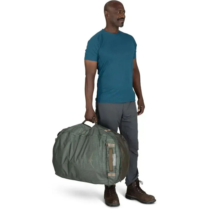 Сумка Osprey Transporter Duffel 95 rosty mint/soundwave grey - O/S - зеленый/серый  