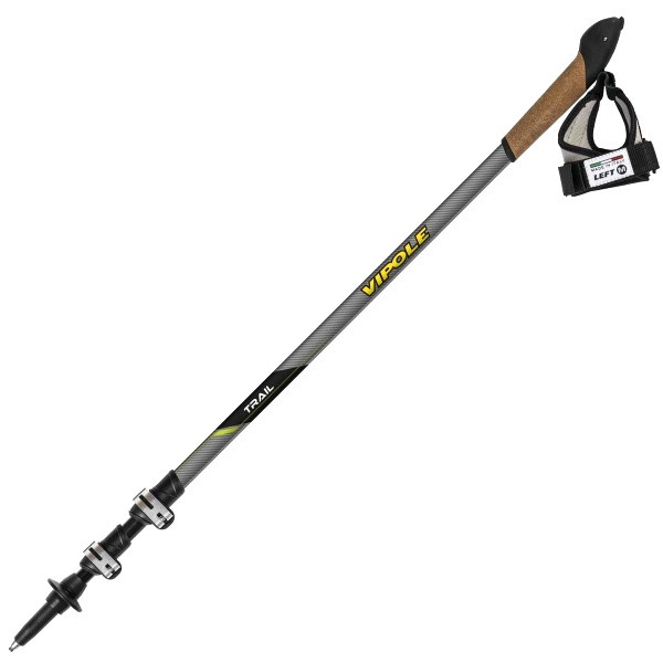 Палки для скандинавской ходьбы Vipole Trail QL Carbon Top-Click DLX S1866  