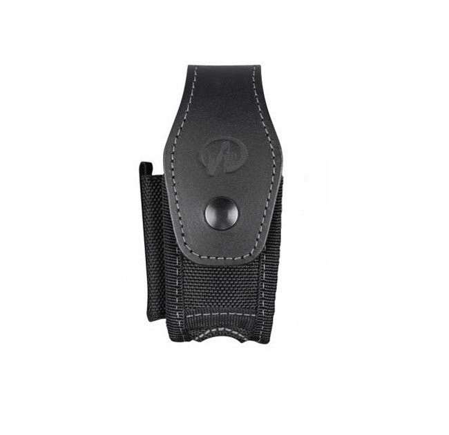 Мультитул Leatherman Micra, подарочная коробка + кожаный чехол (синий)  