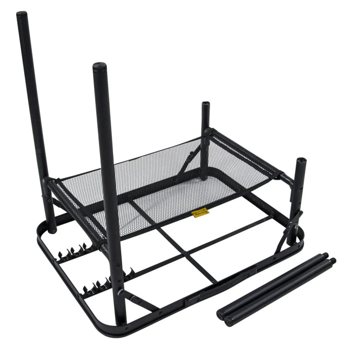 Стол Bo-Camp Garland 60x45 cm Black/Wood look (1404195)  