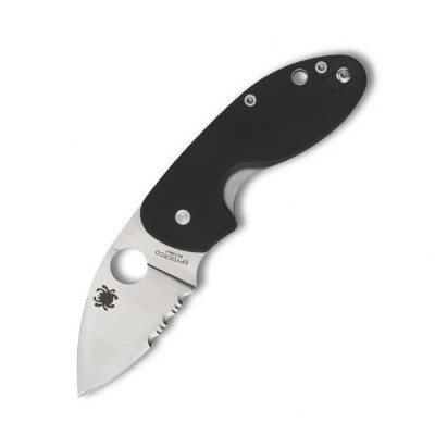 Нож Spyderco Insistent, полусеррейтор C246GPS