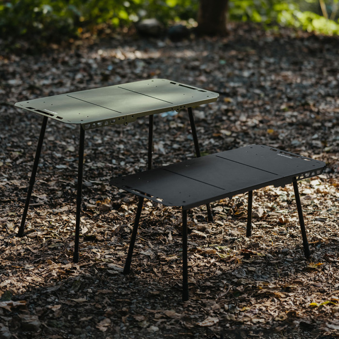 Складной стол Naturehike CNK2450JJ025, 80х40 см, алюминий, оливковый  