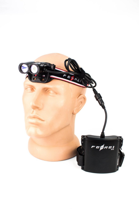 Налобный фонарь Ferei HL51, черный, CREE XM-L2 LED  