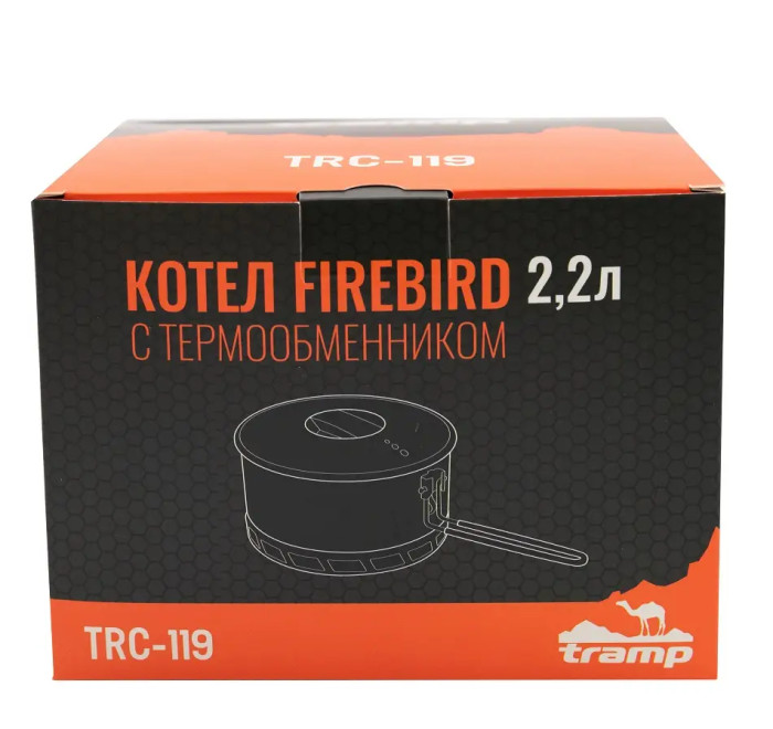 Котел с теплообменником Tramp Firebird 2,2л UTRC-119  