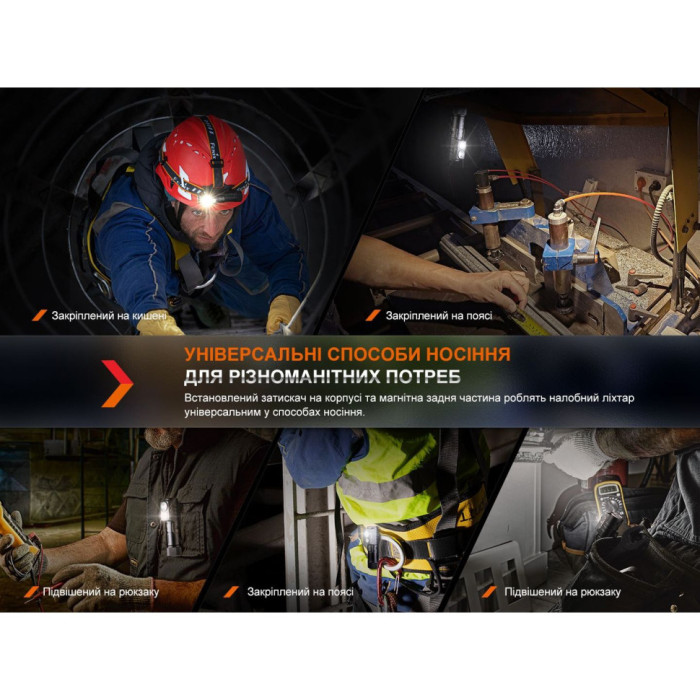 Фонарь налобный Fenix ​​HM71R (восстановленный/замененная линза)  