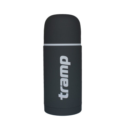 Термос Tramp Soft Touch 1.0 л серый