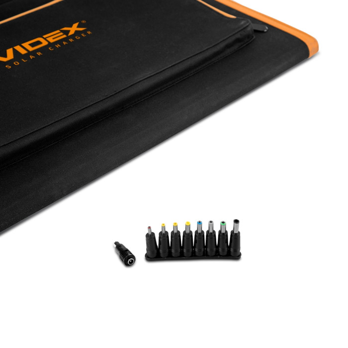 Портативное зарядное устройство солнечная панель VIDEX VSO-F4120 18V 120W  