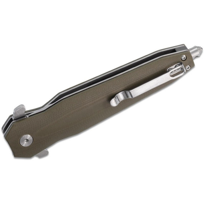 Нож Artisan Hornet SW, D2, G10 Polished olive  