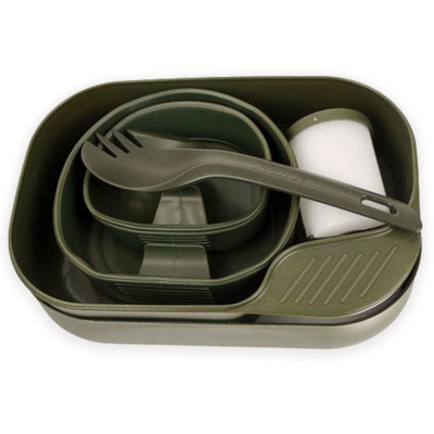 Набор посуды Wildo Camp-A-Box Complete, Olive green