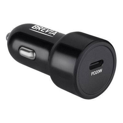 Автомобильное зарядное устройство Brevia ePower TurboCharge 20W 1xUSB-C
