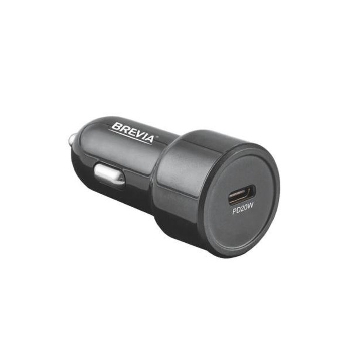 Автомобильное зарядное устройство Brevia ePower TurboCharge 20W 1xUSB-C  