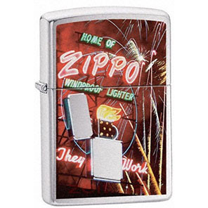 Зажигалка Zippo 200 Neon Sign 24069  