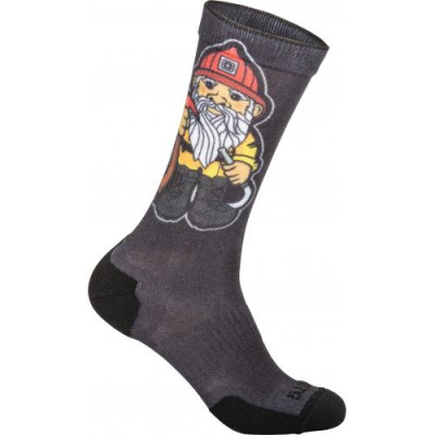 Носки 5.11 Tactical Sock&amp;Awe Crew Fire Gnome, черные, M (10041AG)