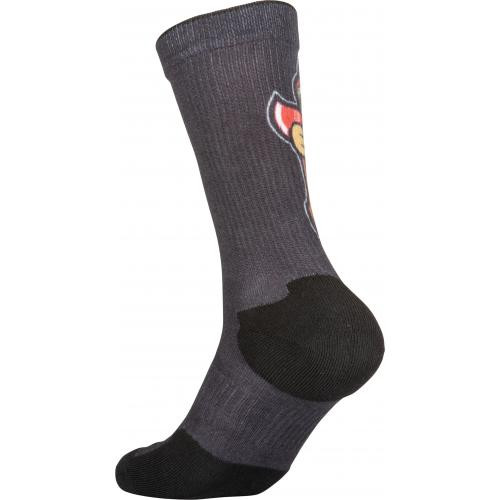 Носки 5.11 Tactical Sock&Awe Crew Fire Gnome, черные, M (10041AG)  