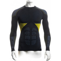 Футболка Accapi Synergy Long Sleeve Shirt Man 920 black/lemon , XL-XXL