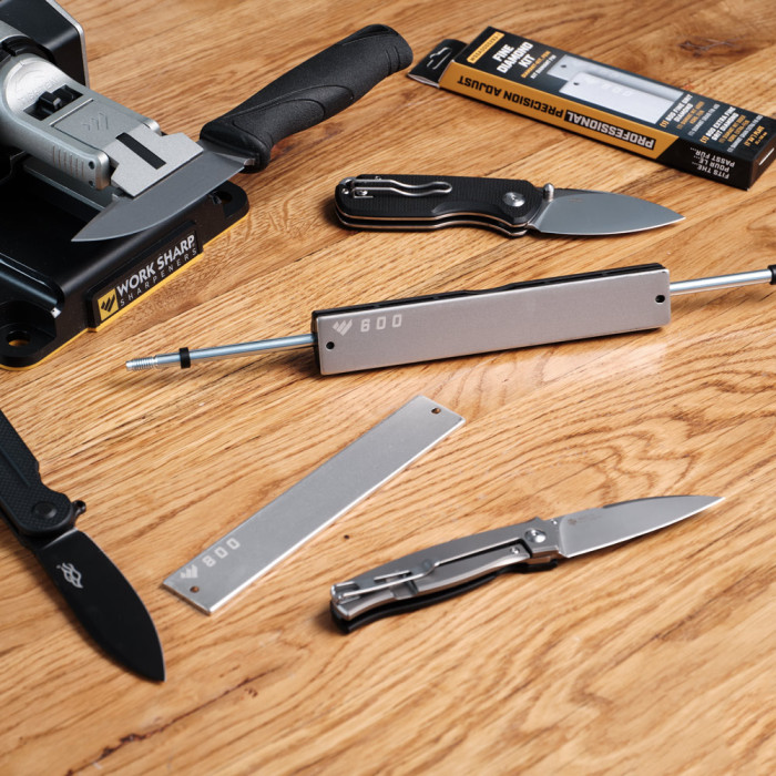 Набор сменных пластин Work Sharp Fine Diamond (600/800) для точилки WSBCHPAJ-PRO, 2 шт.  