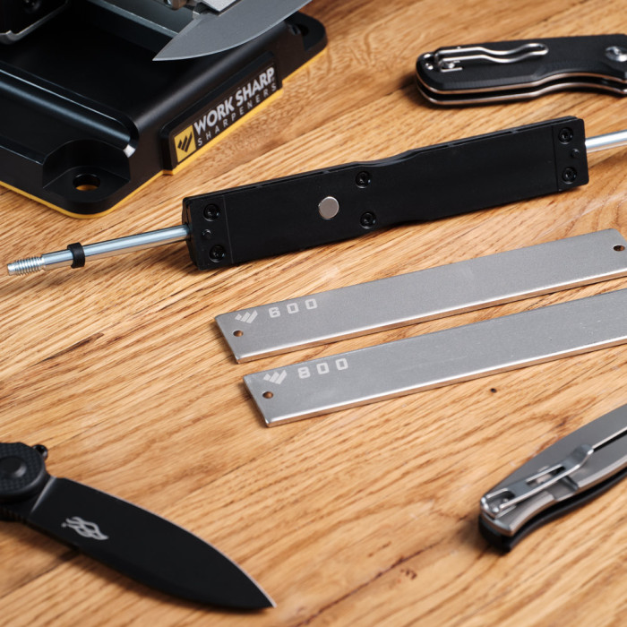 Набор сменных пластин Work Sharp Fine Diamond (600/800) для точилки WSBCHPAJ-PRO, 2 шт.  