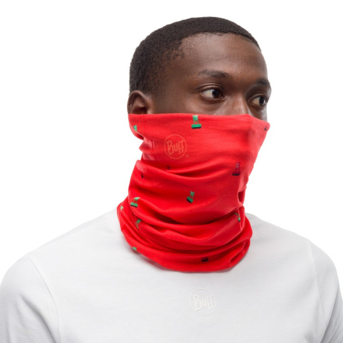 Шарф-труба Buff ORIGINAL Channels Red  