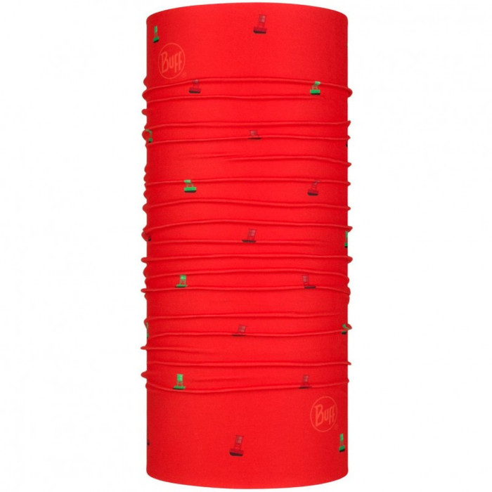 Шарф-труба Buff ORIGINAL Channels Red  