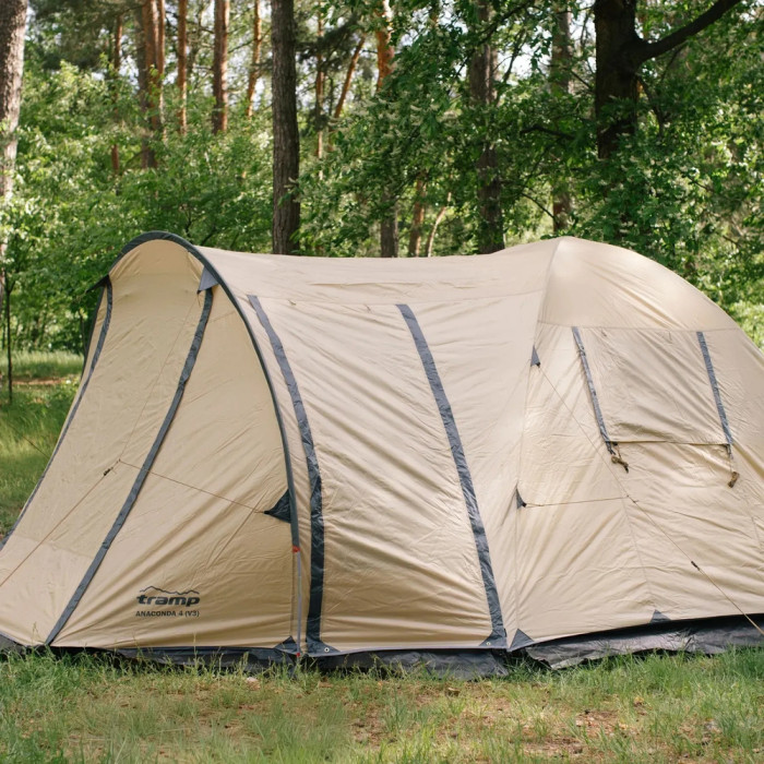 Палатка Tramp Anaconda 4 (V3) UTRT-109-sand  