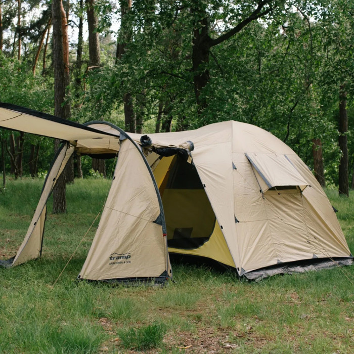 Палатка Tramp Anaconda 4 (V3) UTRT-109-sand  