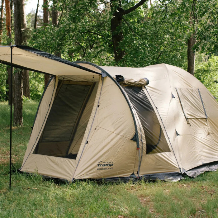Палатка Tramp Anaconda 4 (V3) UTRT-109-sand  