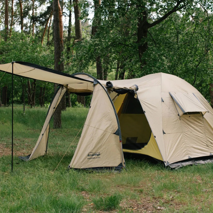 Палатка Tramp Anaconda 4 (V3) UTRT-109-sand  