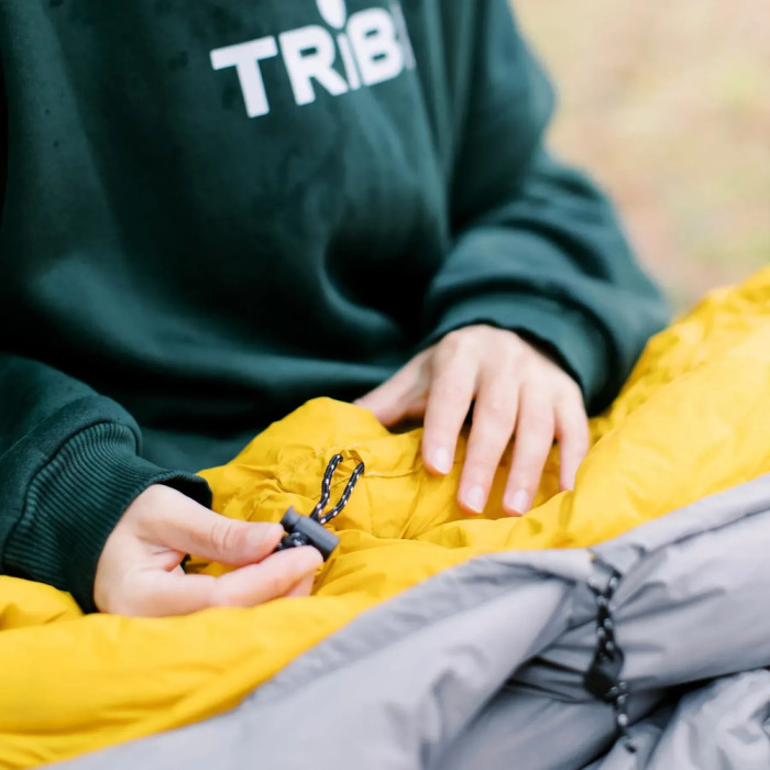 Спальный мешок Tribe Down 800 Long пуховой T-CH-0010-grey-L  