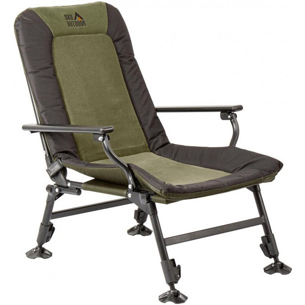 Кресло раскладное Skif Outdoor Comfy L (оливковый/черный) 