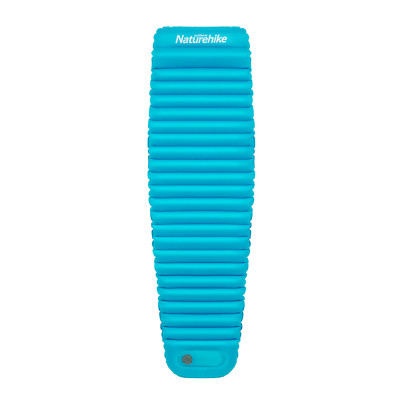 Надувной матрац Naturehike C002 Mummy mattress with thermolite cotton S* peacock blue (NH18Q002-D)