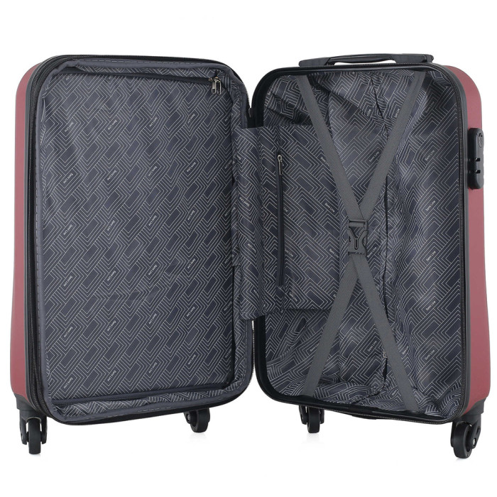 Чемодан Semi Line 20" (S) Cherry (T5639-1)  