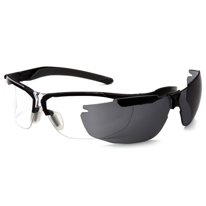 Очки Pyramex Flex Zone (clear + grey) переменные линзы  