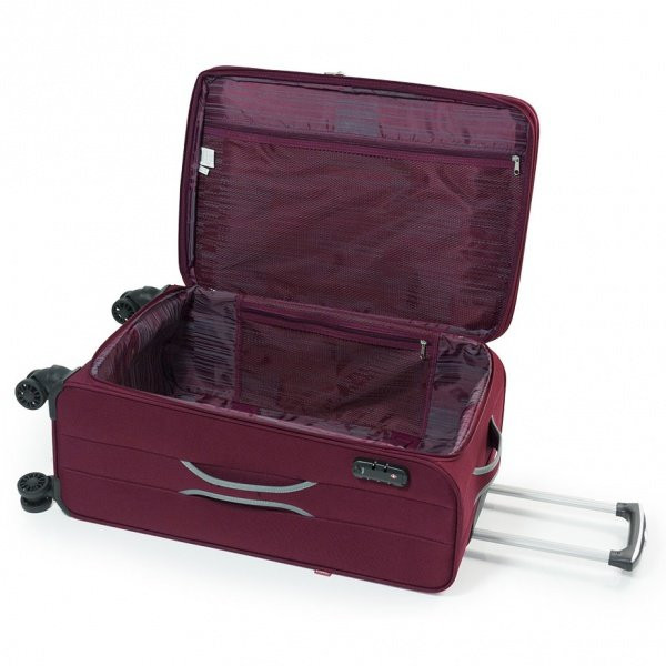 Чемодан Gabol Zambia (M) (бордовый)  