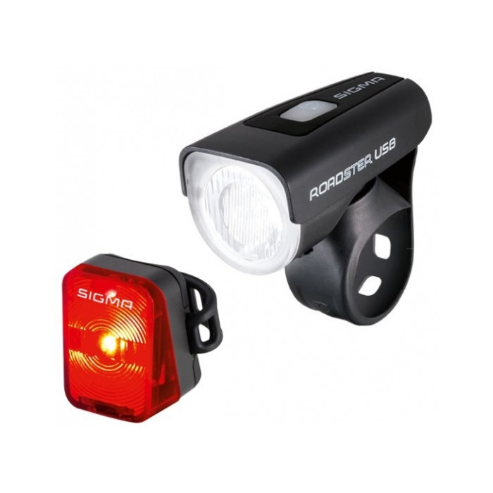 Комплект фонарей Sigma Sport Roadster USB K-Set 