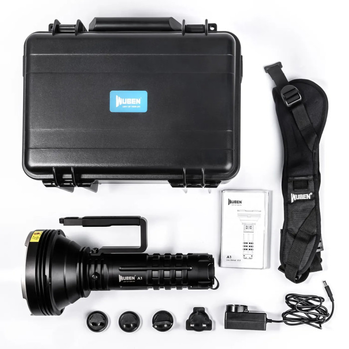 Портативный прожектор Wuben A1 Black  