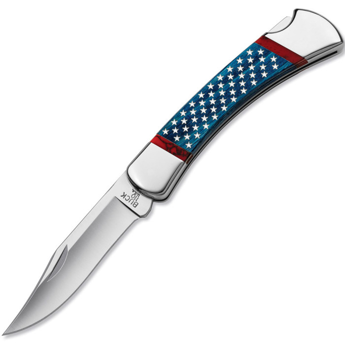 Нож Buck Stars & Stripes Folding Hunter 