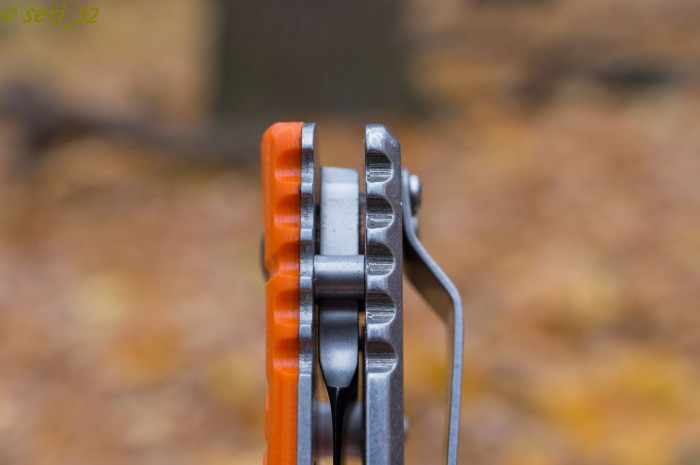 Нож Ganzo G723M, оранжевый  