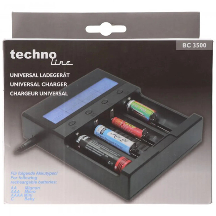Зарядное устройство Technoline BC3500 (BC3500)  