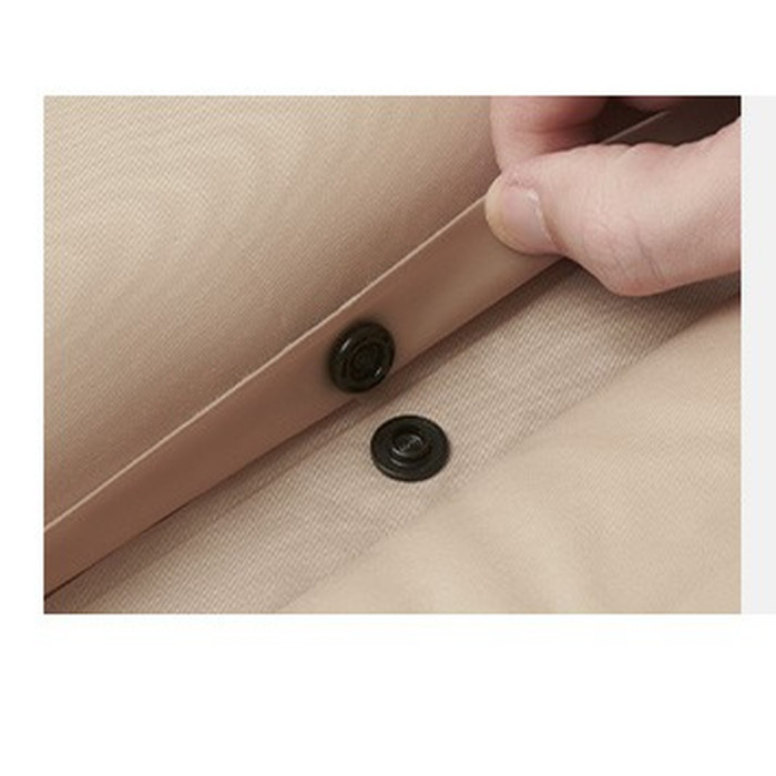 Коврик самонадувающийся с подушкой двухместный Naturehike CNK2550WS025, 30 мм, бежевый  