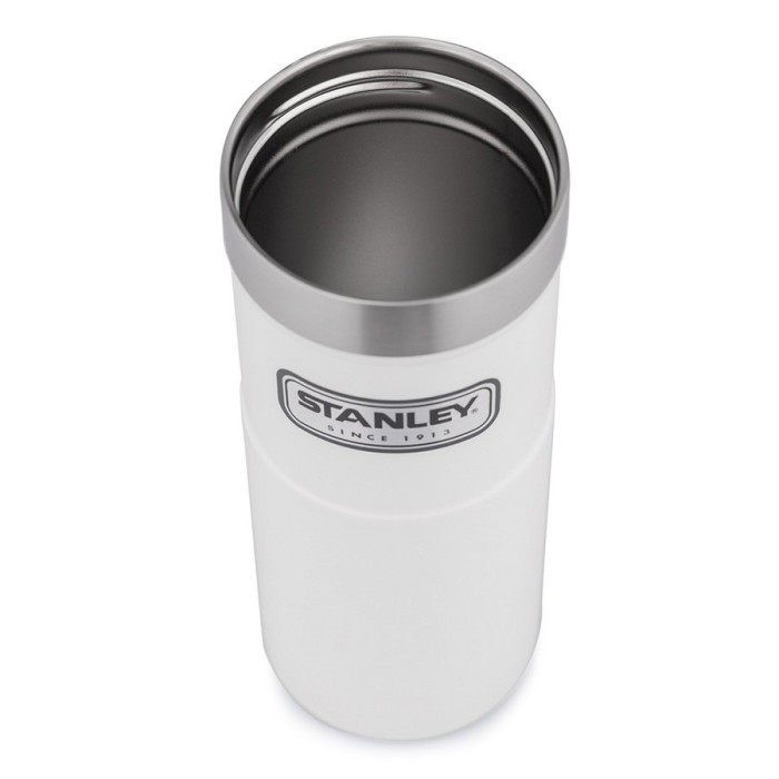 Термокружка Stanley Classic Trigger-action 470 мл Polar white  
