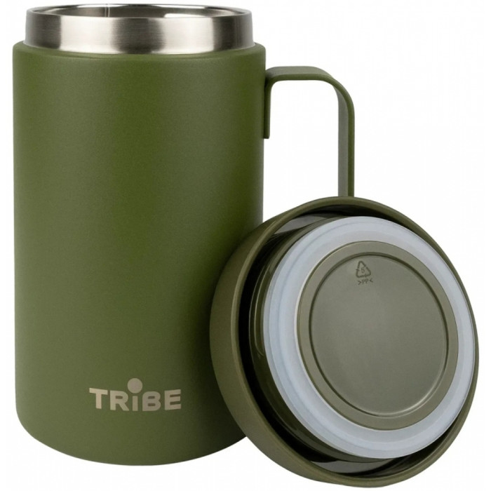 Чашка-термос Tribe Adventure Mug 450 мл T-FA-0032, olive  