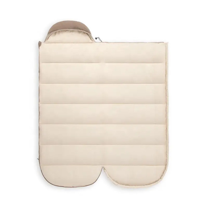 Спальный мешок с капюшоном Naturehike B400 NH21MSD11, правый, зеленый  