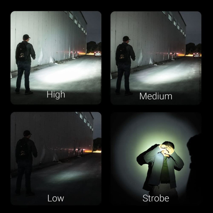 Фонарь ручной Nextorch ED10 черный  