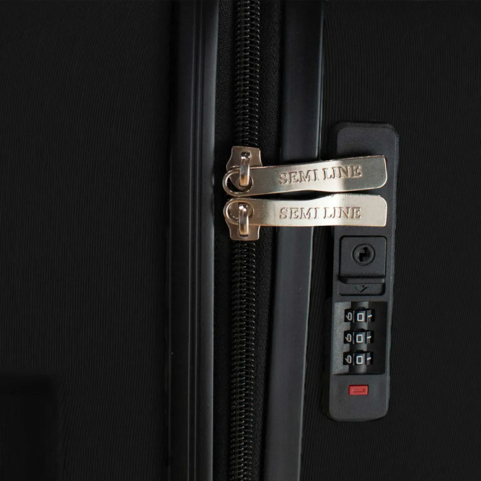 Чемодан Semi Line 24" (M) NASA Black (T5798-2)  