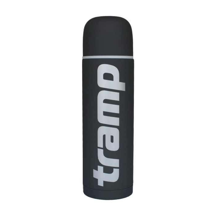 Термос Tramp Soft Touch 1.2 л серый 