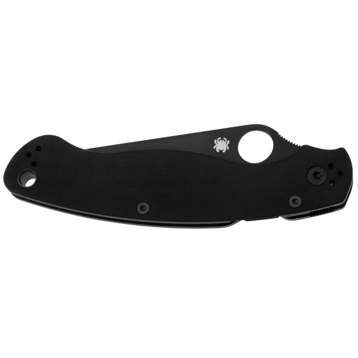 Нож Spyderco Military 2 Black Blade, G-10  