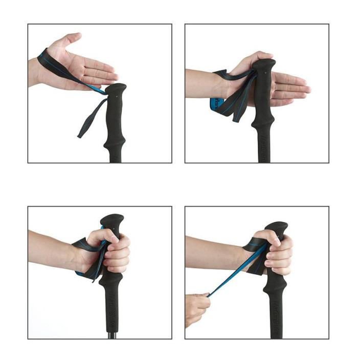 Трекинговая палка Naturehike ST08 NH18D020-Z, 120 см, бордовая  