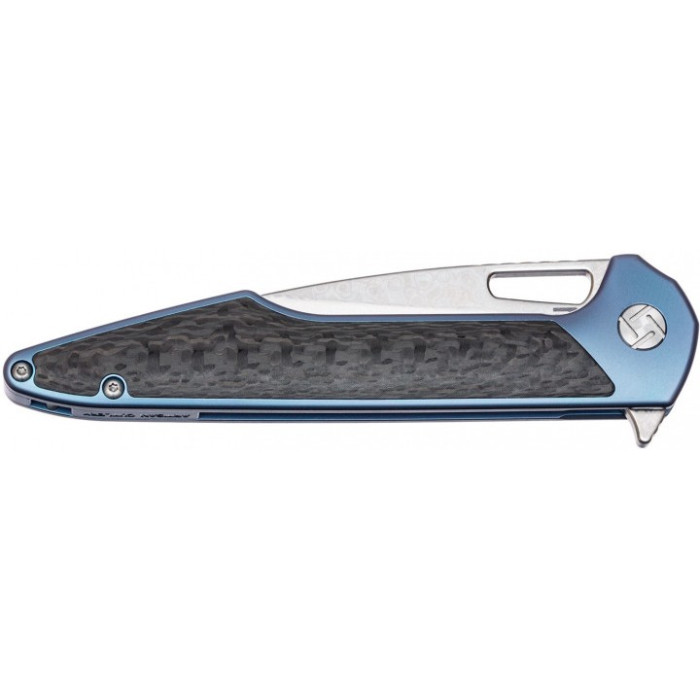 Нож Artisan Archaeo Damascus Titanium  