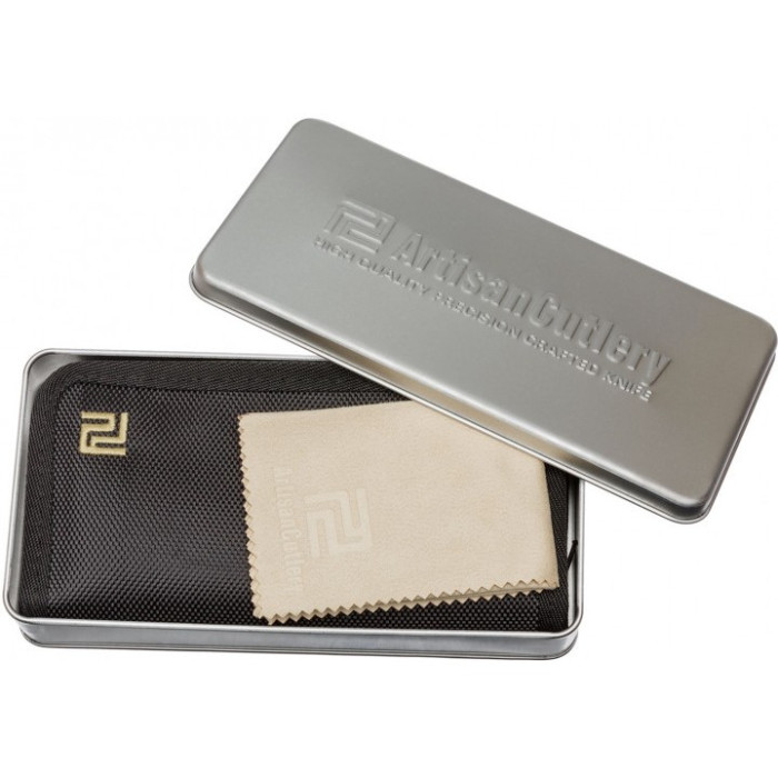 Нож Artisan Archaeo Damascus Titanium  