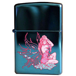 Зажигалка Zippo 20446 Sapphire Fluttering Fairy 24065  